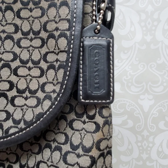 Coach black F3K-6376 Convertible Shoulder Bag Crossbody Purse Bag - Picture 4 of 16